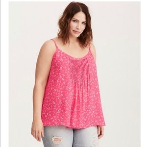 TORRID Pink Floral Cami